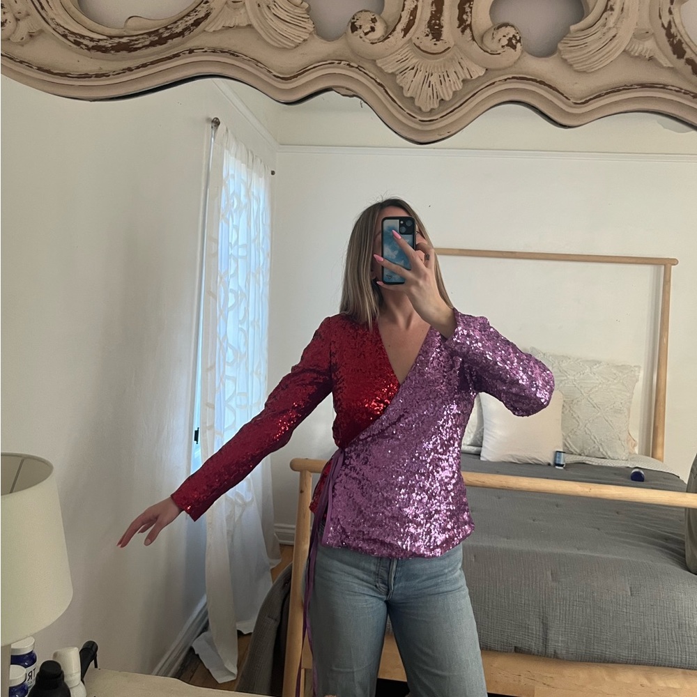 Kitri Sequined Top - image 1